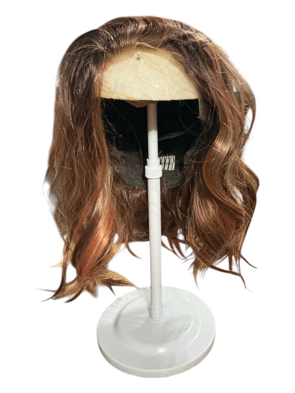 Infinite Tresses. Reddish/Brown Wavy Lace Front Wig